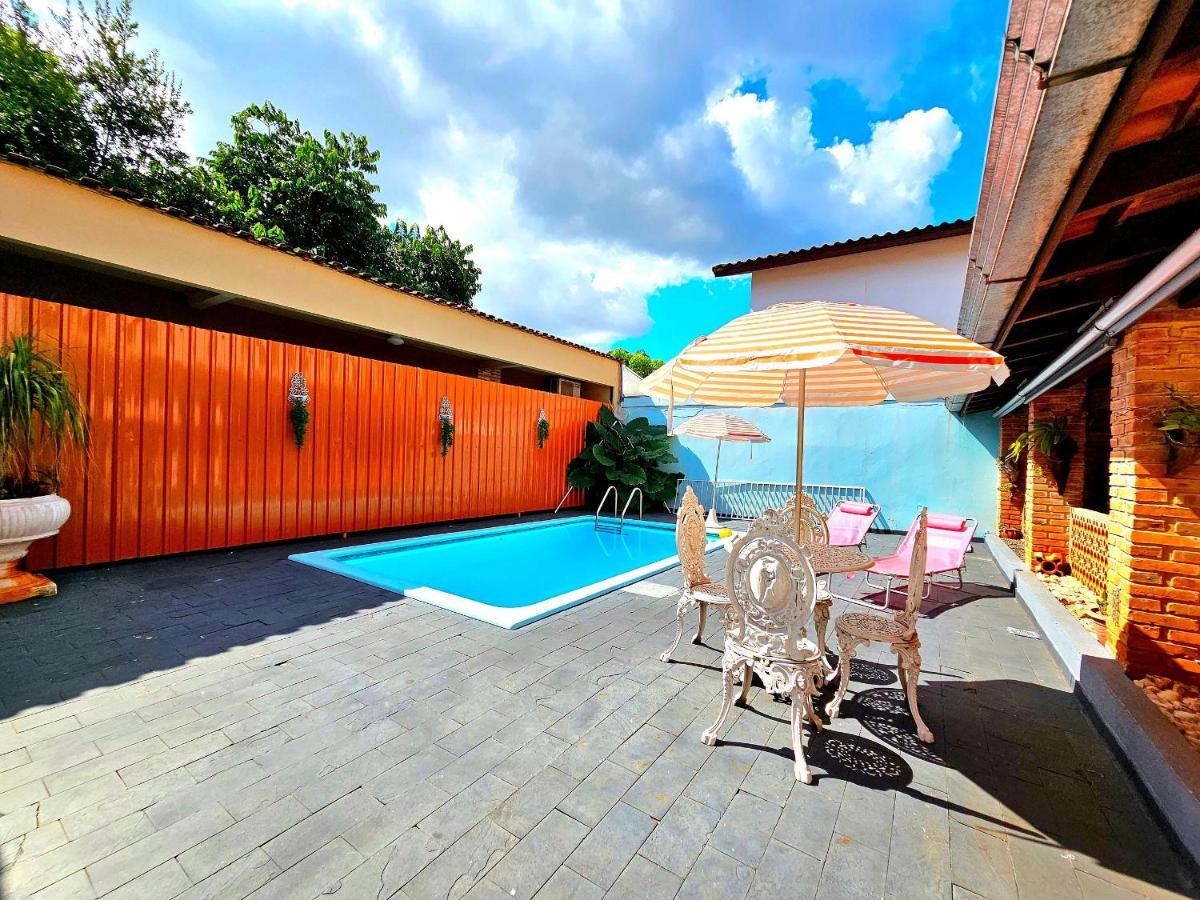 فيلا فوز دو إيغواسوفي Casa Com Piscina Proximo Atrativos/ Wifi/ Garagem المظهر الخارجي الصورة